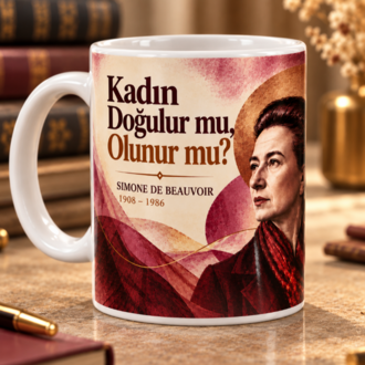 FELSEFİ DÜŞÜNÜR TASARIM KUPA