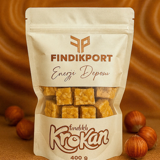 FINDIKPORT Fındıklı Krokan – Enerji Deposu (400 g)