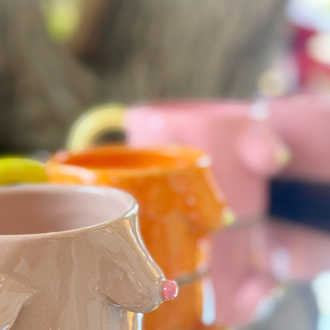 Seramik Meme Mug (Tek Renk)