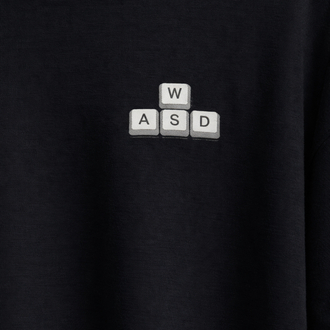 Gamer Tasarım Tişört (WASD)