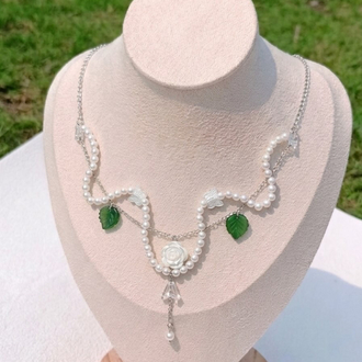 White Pearl Valley Kolye 