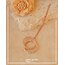 Gümüş Özel Tasarım Asansörlü Kolye (Rose)