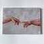 "The Creation of Adam" Tuval Çalışması