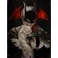 bat&cat akrilik 50 70 tuval çizim