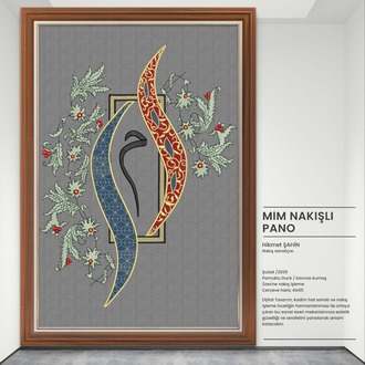 MİM Nakışlı Pano