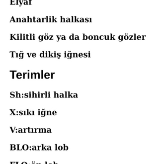 Minyon Anahtarlik Tarifi