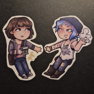 Chloe ve Max (Sticker)