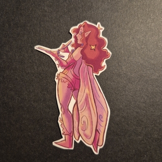 Pink Fairy (Sticker)