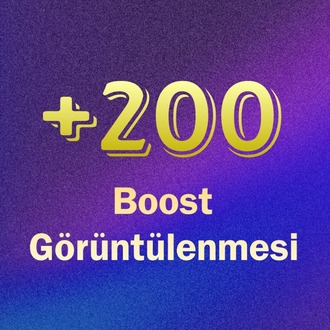 (+200) boost görüntülenmesi / KALICI