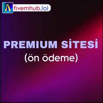 sunucunuza özel PREMIUM Web Sitesi (ön ödeme)