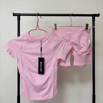 LIGHT PINK COMPRESSION & SHORTZ TAKIM