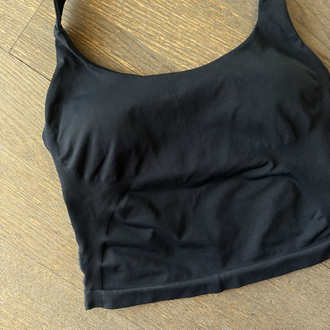MIDNIGHT BLACK IMPACT HALTER BRA ( göğüs pedli)