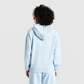 HR ZICZAC LIGHT BLUE ŞARDONSUZ HOODIE