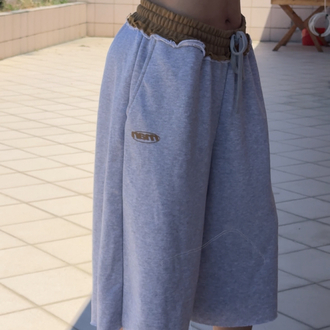 BOHO UNISEX JORTZ GREY ( ŞORTOLON )