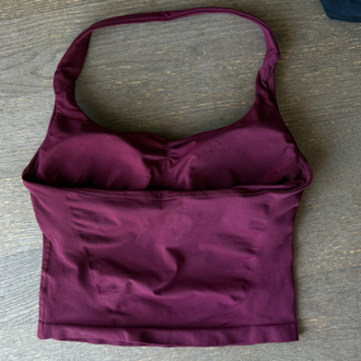 WINTER BERRY IMPACT HALTER BRA ( göğüs pedli)