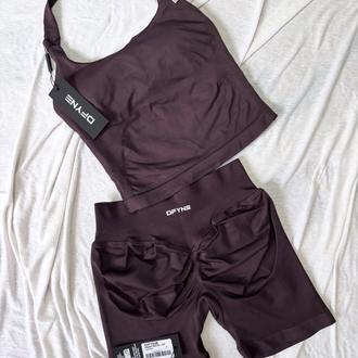 ESPRESSO HALTER TOP & SHORTZ TAKIM