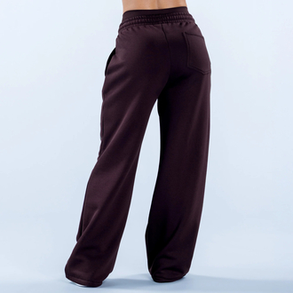 SIGNATURE WIDE LEG ESPRESSO JOGGER
