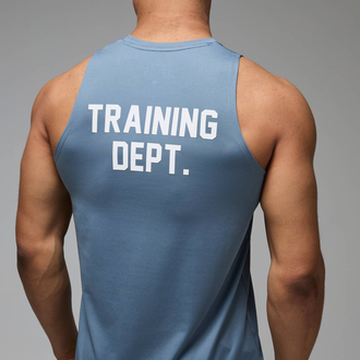 TRAINING DEPT. FITTED VEST BLUE
