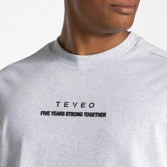 FIVE YRS TOGETHER OVERSIZED TSHIRT
