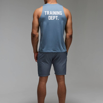TRAINING DEPT. FITTED VEST BLUE