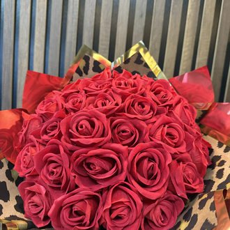 30 gül buketi