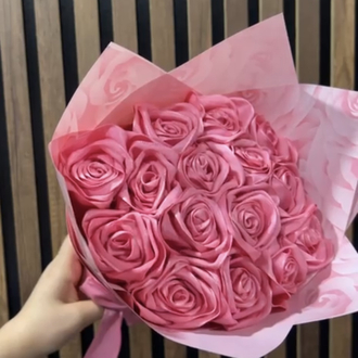 15’li pembe gül Buket’i