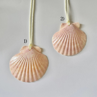deniz kabuğu kolyeler~pembe