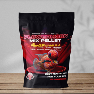 FLOWERHORN MİX FİSH FOOD 200gr.