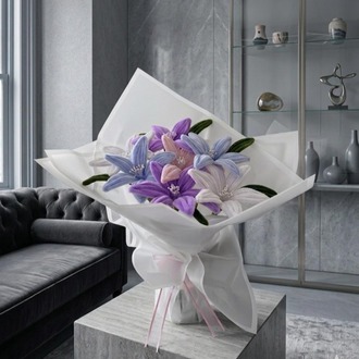 7 li Lilyum Buket