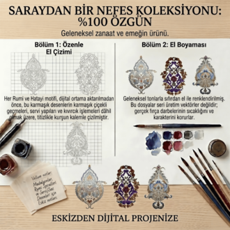 Saraydan Bir Nefes | Dijital Sanat Paketi