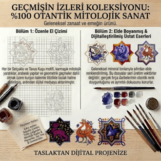 Geçmişin İzleri: 5'li Dijital Motif Paketi