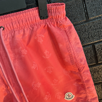 MONCLER PEMBE DENİZ ŞORTU