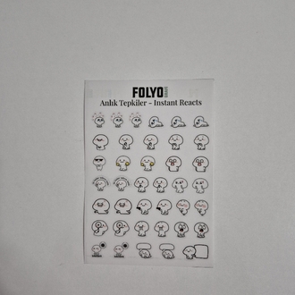 Tepki Sticker Set