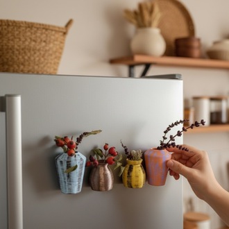PixiVase – Mıknatıslı Mini Vazo