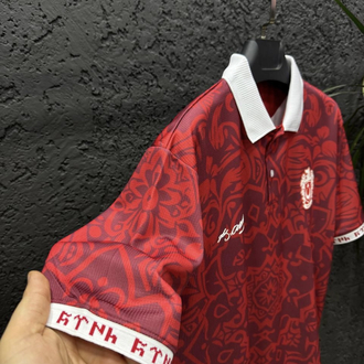 Türkiye Bozkurt V4 Kırmızı Polo Yaka ⭐️