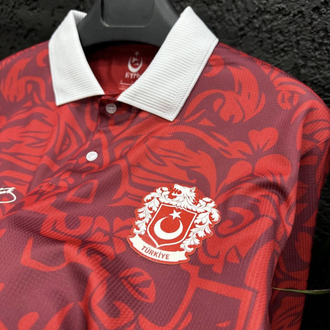 Türkiye Bozkurt V4 Kırmızı Polo Yaka ⭐️
