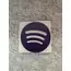 Mor Spotify Logo Sponsor DTF Baskı