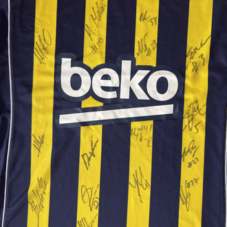 İmzalı Fenerbahçe Basket Orijinal Forması
