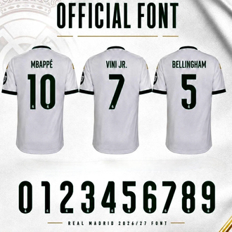 2026-27 Real Madrid İç Saha X Jersey