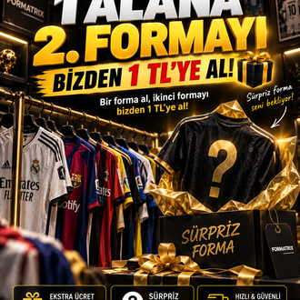 1 ALANA 2. SÜRPRİZ FORMAYI BİZDEN 1 TL’YE AL! 