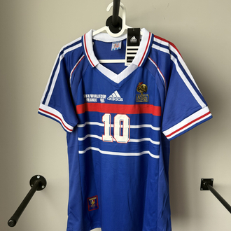 FRANSA RETRO 1998 DÜNYA KUPASI ZİDANE MAÇ FORMASI 