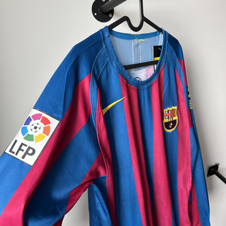 RETRO BARCELONA 05/06 LİONEL MESSİ UZUN KOL MAÇ FORMASI