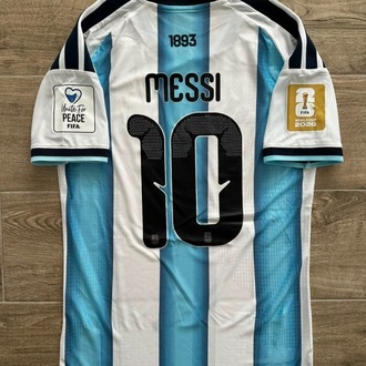 Arjantin 2026 Lionel Messi Cezayir Maçı Dünya Kupası Forması