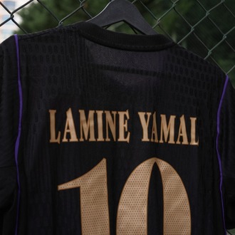 İhraç fazlası Barcelona 2026-27 Deplasman Siyah Lamine Yamal #10