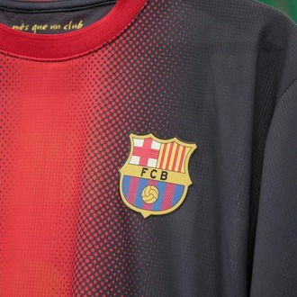 Premium Kalite Retro Forma Iniesta #8 Barcelona 2012
