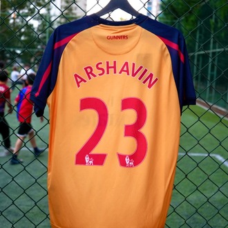 Premium Kalite Retro Forma Arshavin #23 Arsenal 2007
