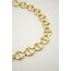 Zincir Geçmeli Choker Kolye | Gold