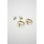 Altılı Set Küpe | Gold