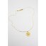 Yılan Plaka Kolye | Gold