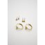 Altılı Set Küpe | Gold